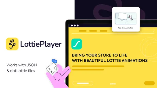 LottiePlayer: JSON/dotLottie screenshot