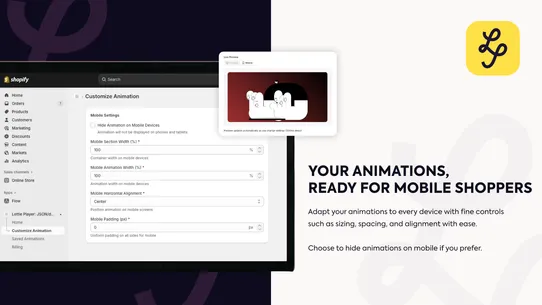 LottiePlayer: JSON/dotLottie screenshot