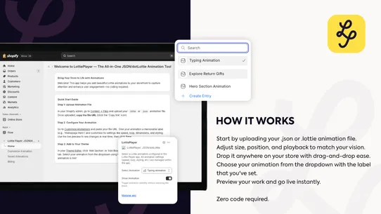 LottiePlayer: JSON/dotLottie screenshot