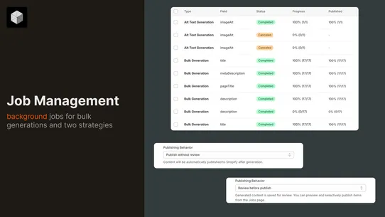 Frimty AI Customer Content SEO screenshot