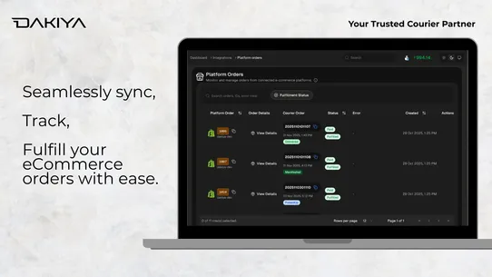Dakiya: Shipping &amp; Tracking screenshot