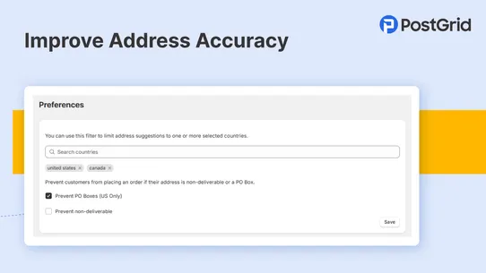 PostGrid Address Verification screenshot