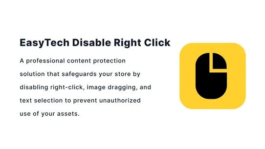 EasyTech Disable Right Click screenshot