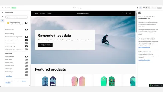 EasyTech Disable Right Click screenshot