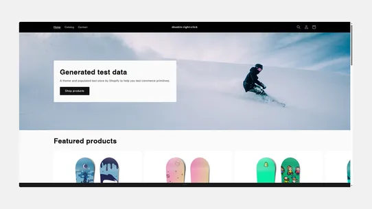 EasyTech Disable Right Click screenshot