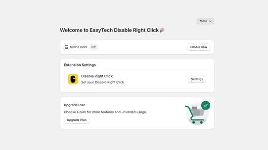 EasyTech Disable Right Click screenshot