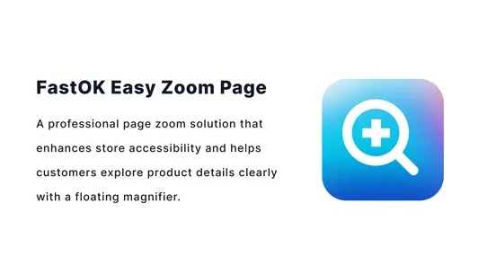 FastOK Easy Zoom Page screenshot