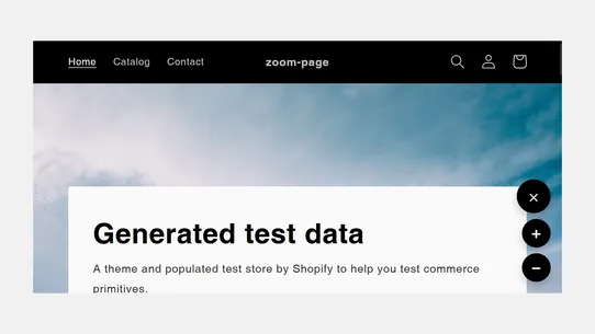 FastOK Easy Zoom Page screenshot