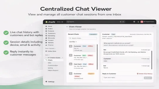 NT Chatbot Studio screenshot