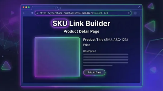 SKU Link Builder screenshot