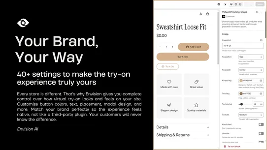 Envision AI Virtual Try On screenshot