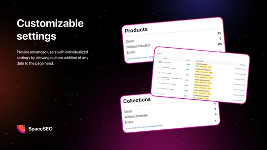 Space SEO: Google Booster screenshot