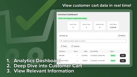 Cartcheck screenshot