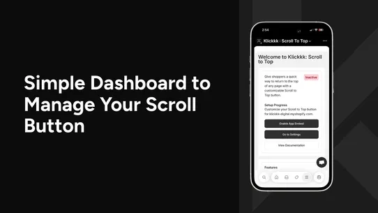 Klickkk : Scroll To Top screenshot
