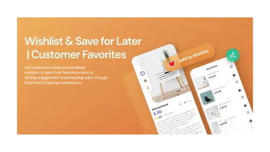 Wishlist &amp; Save for Later screenshot