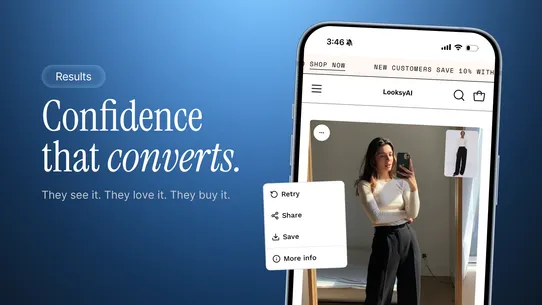 Looksy: AI Virtual Try‑On screenshot
