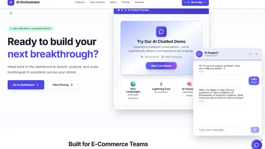 AI Orchestrator screenshot