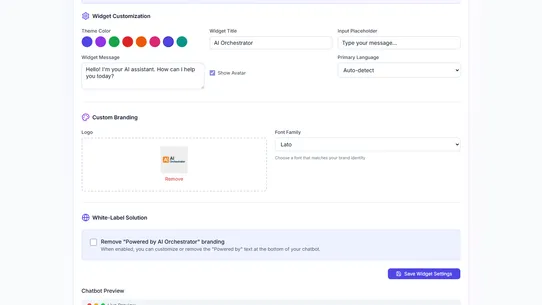 AI Orchestrator screenshot