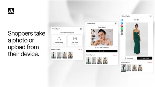 Aura AI Virtual Try On screenshot