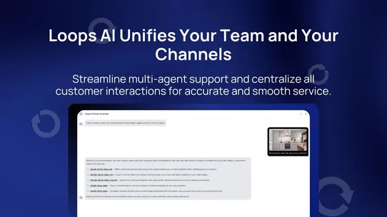 Loops AI: Live Chatbot screenshot