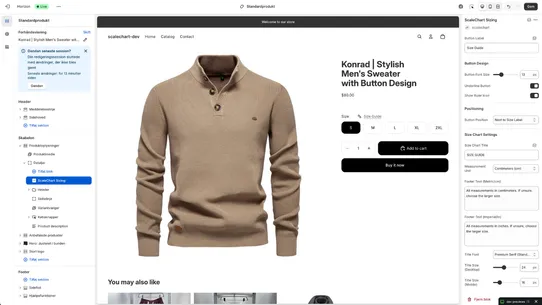 ScaleChart screenshot