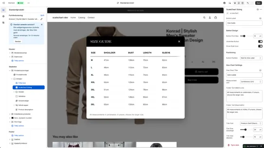 ScaleChart screenshot