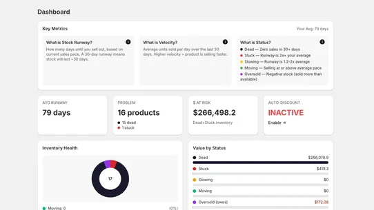 ClearStock screenshot