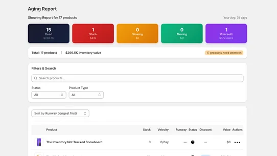 ClearStock screenshot