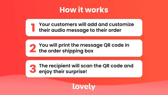 Lovely ‑ Audio Gifts Messages screenshot