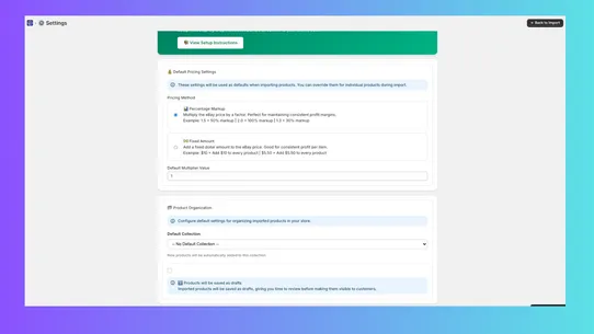 1click ‑ eBay Product Importer screenshot