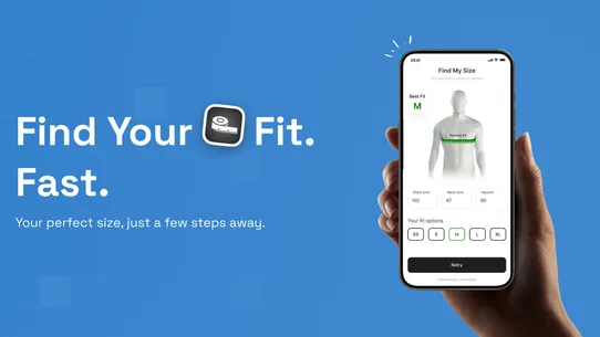 Camweara Find My Size screenshot