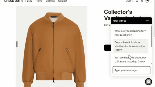 Quake: AI Chatbot for Shoppers screenshot