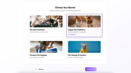 AI Build My Store screenshot