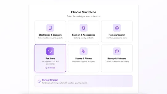AI Build My Store screenshot
