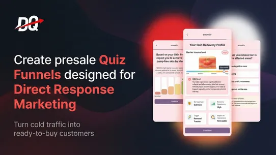 Direct Quiz: quiz funnel app screenshot