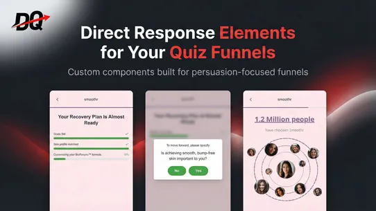 Direct Quiz: quiz funnel app screenshot