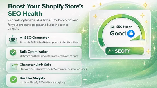 SEOFY: AI SEO Optimization screenshot