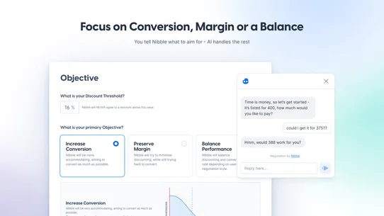 Nibble – AI Negotiation screenshot