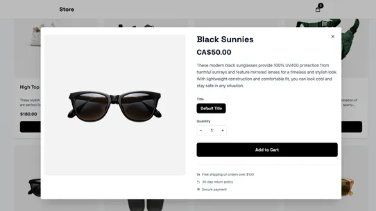 Frontend AI screenshot