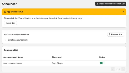 Mott Annoucer screenshot