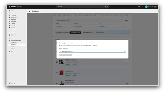 Smart Breadcrumbs screenshot