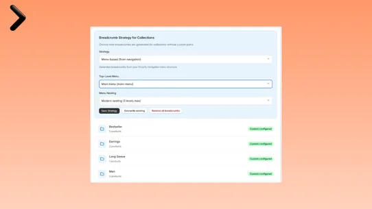 Smart Breadcrumbs screenshot