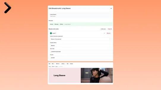 Smart Breadcrumbs screenshot