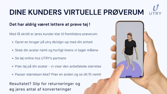 UTRY ‑ Virtual Fitting Room screenshot