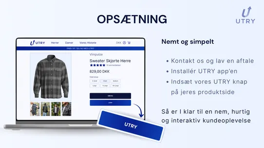 UTRY ‑ Virtual Fitting Room screenshot