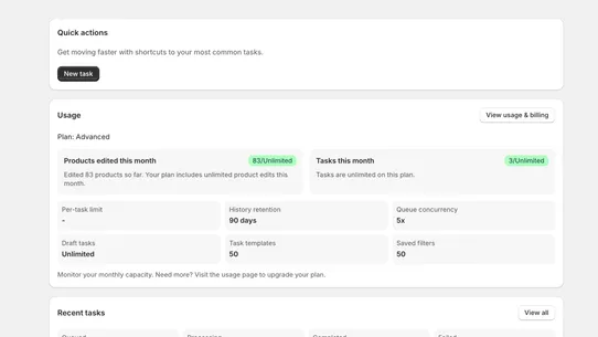 Xyppy Bulk Product Editor screenshot