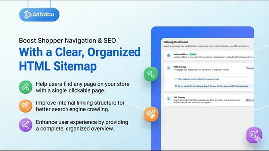 HTML &amp; XML Sitemaps by Nabu screenshot