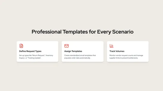 RtsFlow ‑ Request to Supplier screenshot