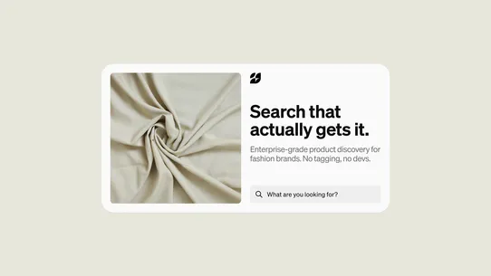 Substanz ‑ Fashion AI Search screenshot