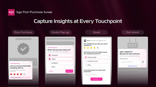 Ego Surveys screenshot